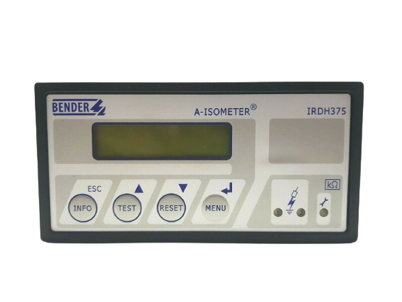 BENDER IRDH375B-435 INSULATION MONITORING DEVICE