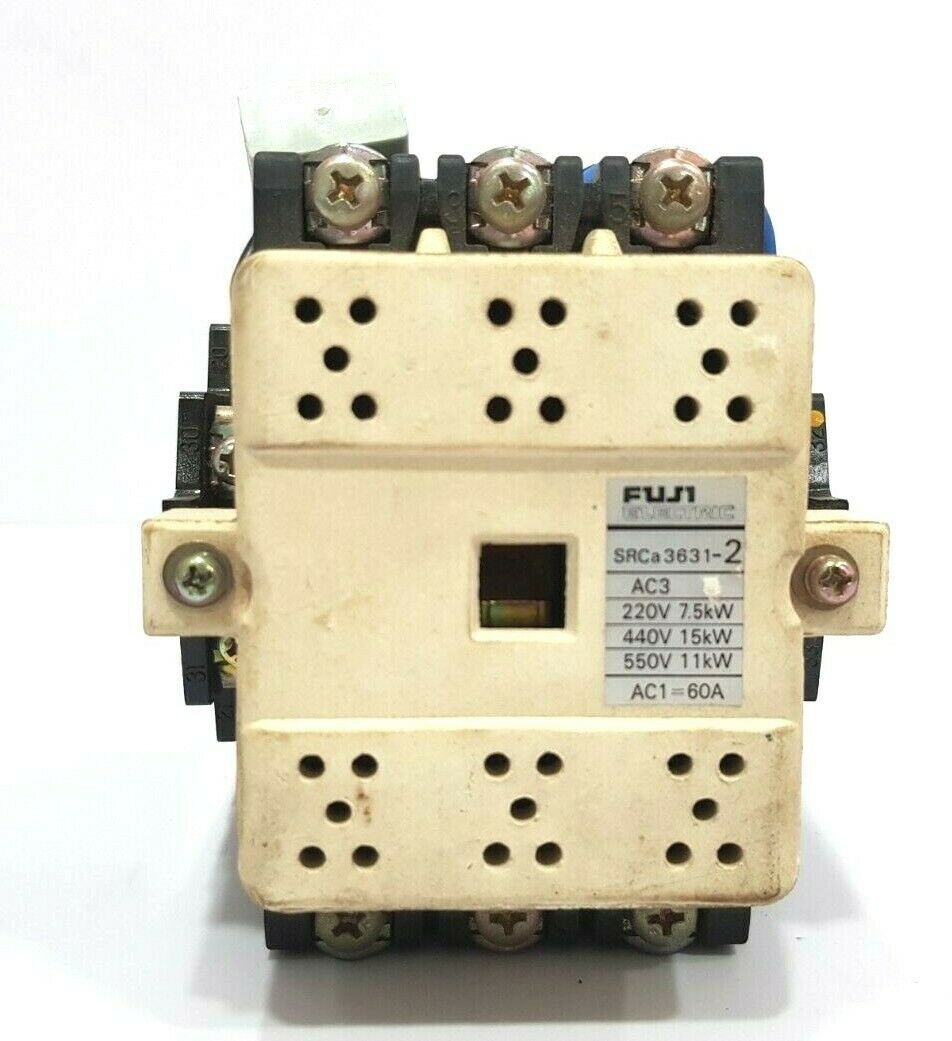 FUJI ELECTRIC SRCA 3631-2 MAGNETIC CONTACTOR SRCA 3631-2/G / SRCA36312