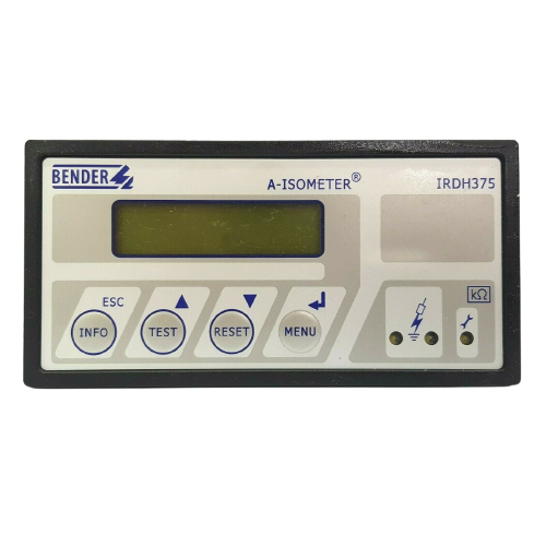 BENDER IRDH375B-435 INSULATION MONITORING DEVICE IRDH375B435
