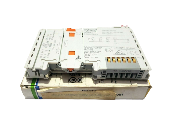 WAGO 750-512 2-CHANNEL RELAY OUTPUT MODULE