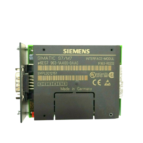 SIEMENS 6ES7 963-1AA00-0AA0 INTERFACE MODULE SIMATIC S7/M7 6ES79631AA000AA0