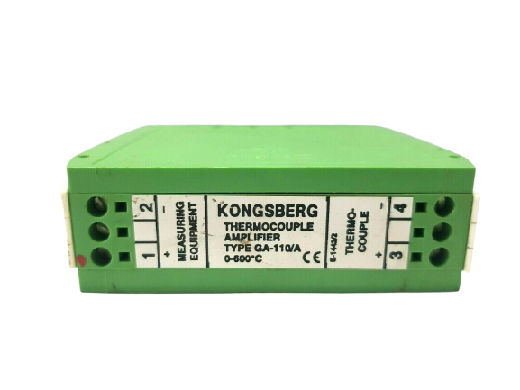 KONGSBERG GA-100/A THERMOCOUPLE AMPLIFIER GA100A