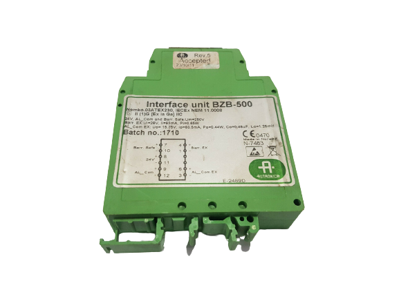 AUTRONICA BZB 500 INTERFACE UNIT REV 5
