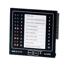 SELCO M1000-24-10C ALARM PANEL ALARM ANNUNCIATOR