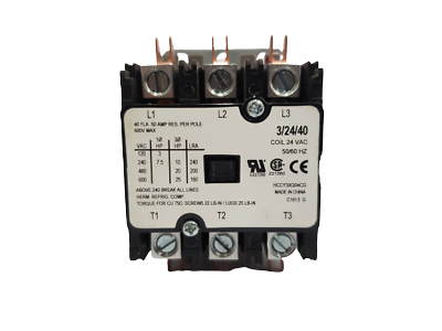 AIRCOMFORT HCCY3XQ04CG CONTACTOR COIL 40 FLA 24 VAC 50-60Hz 600V