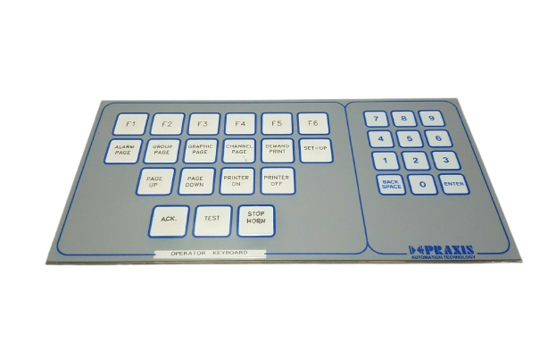 PRAXIS AUTOMATION TECHNOLOGY 93.6.020.000 OPERATOR KEYBOARD 19 FUNCTION KEYS