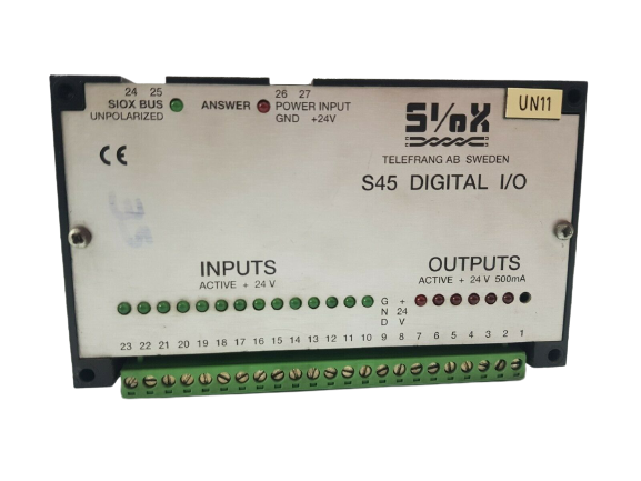 SIOX S45 DIGITAL I/O MODULE TELEFRANGE 6SS45
