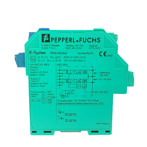 PEPPERL+FUCHS KFD2-SL2-Ex2 SOLENOID DRIVER 39267S