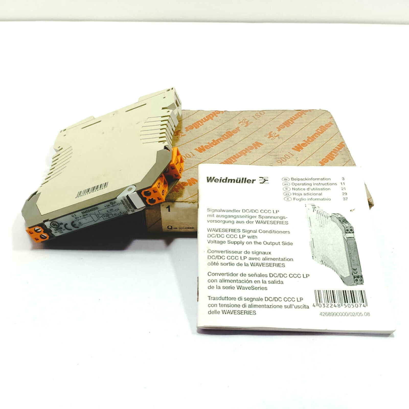 WEIDMULLER 8445040000 Signal converter insulator