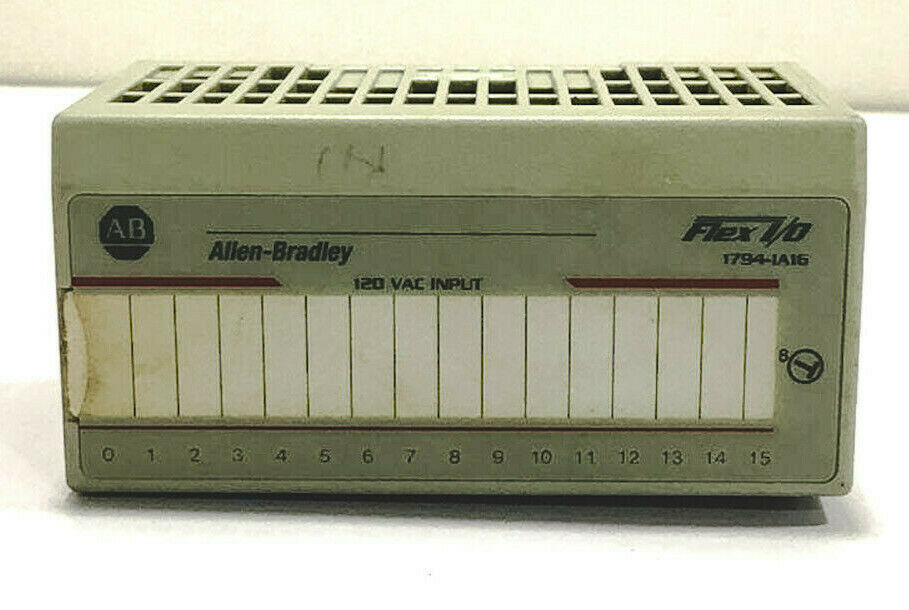 ALLEN BRADLEY 1794-IA16 FLEX I/O 16 POINT DIGITAL INPUT PLC MODULE
