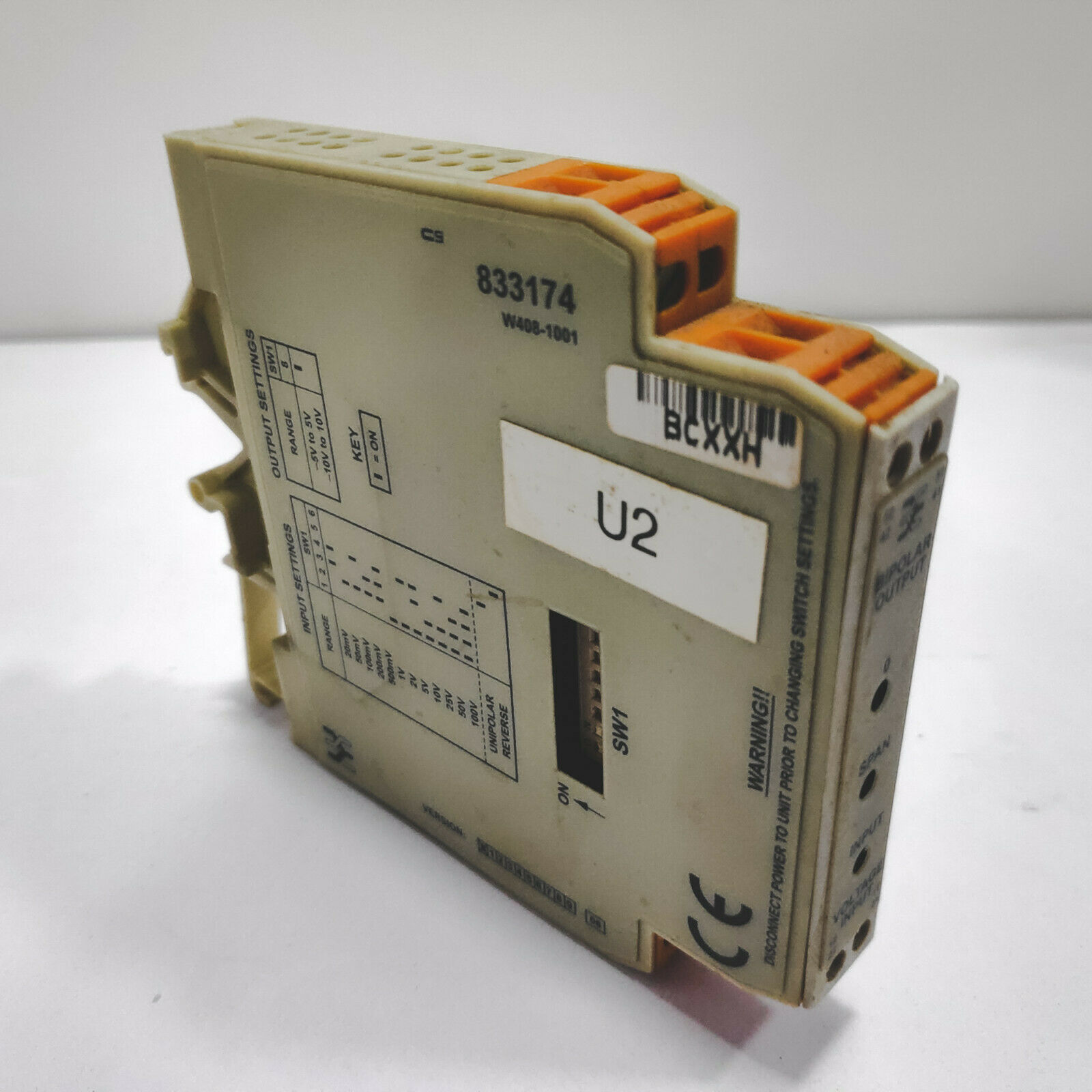 WEIDMULLER W408-1001 833174 ANALOG ISOLATOR