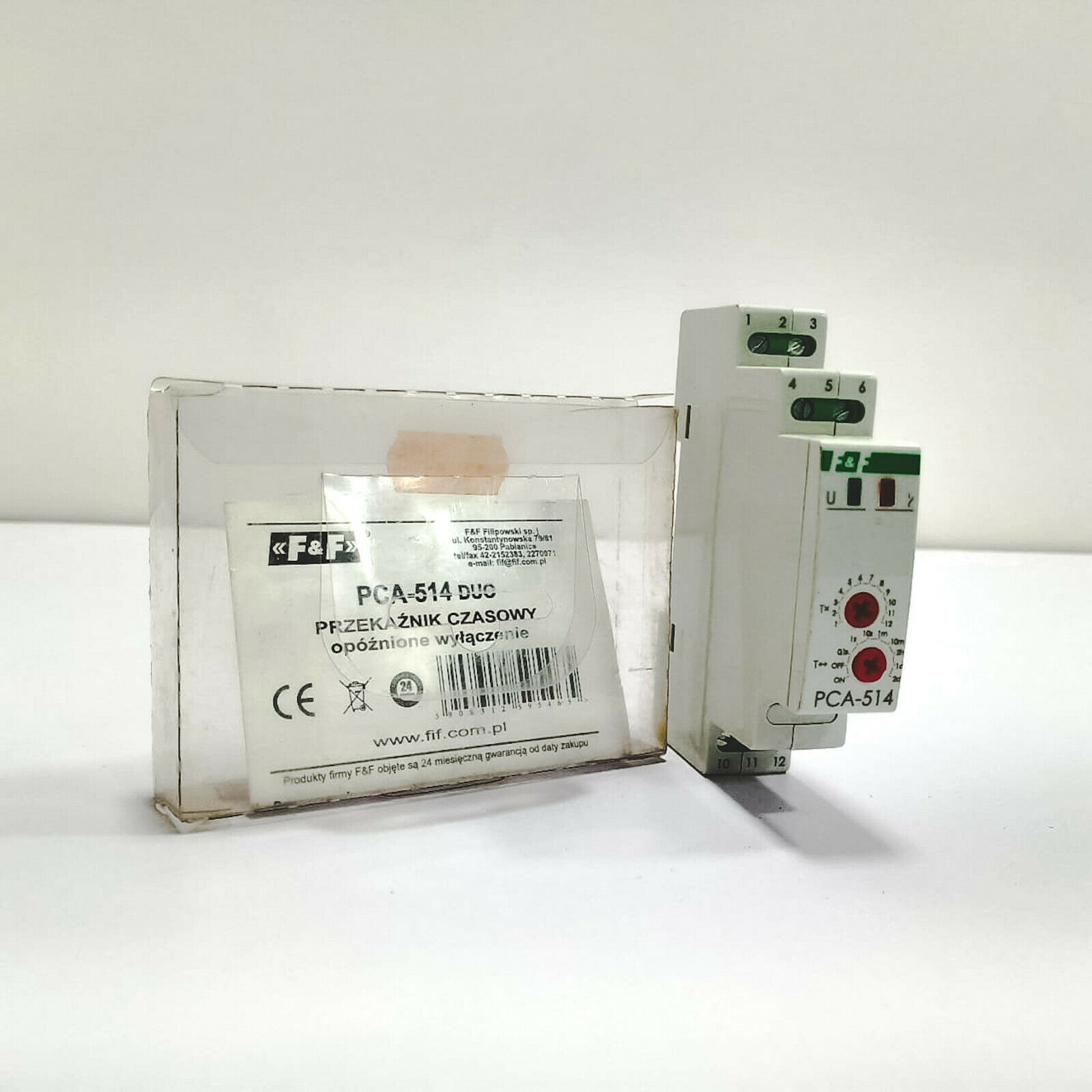 F&F PCA-514 DUO Timing Relay
