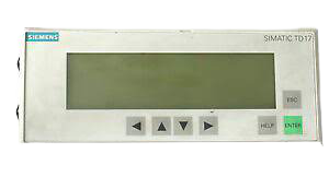SIEMENS 6AV3-017-1NE30-0AX0 OPERATOR INTERFACE