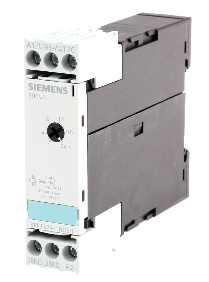 SIEMENS FURNAS ELECTRIC CO 3RP1574-1NQ30 TIME RELAY