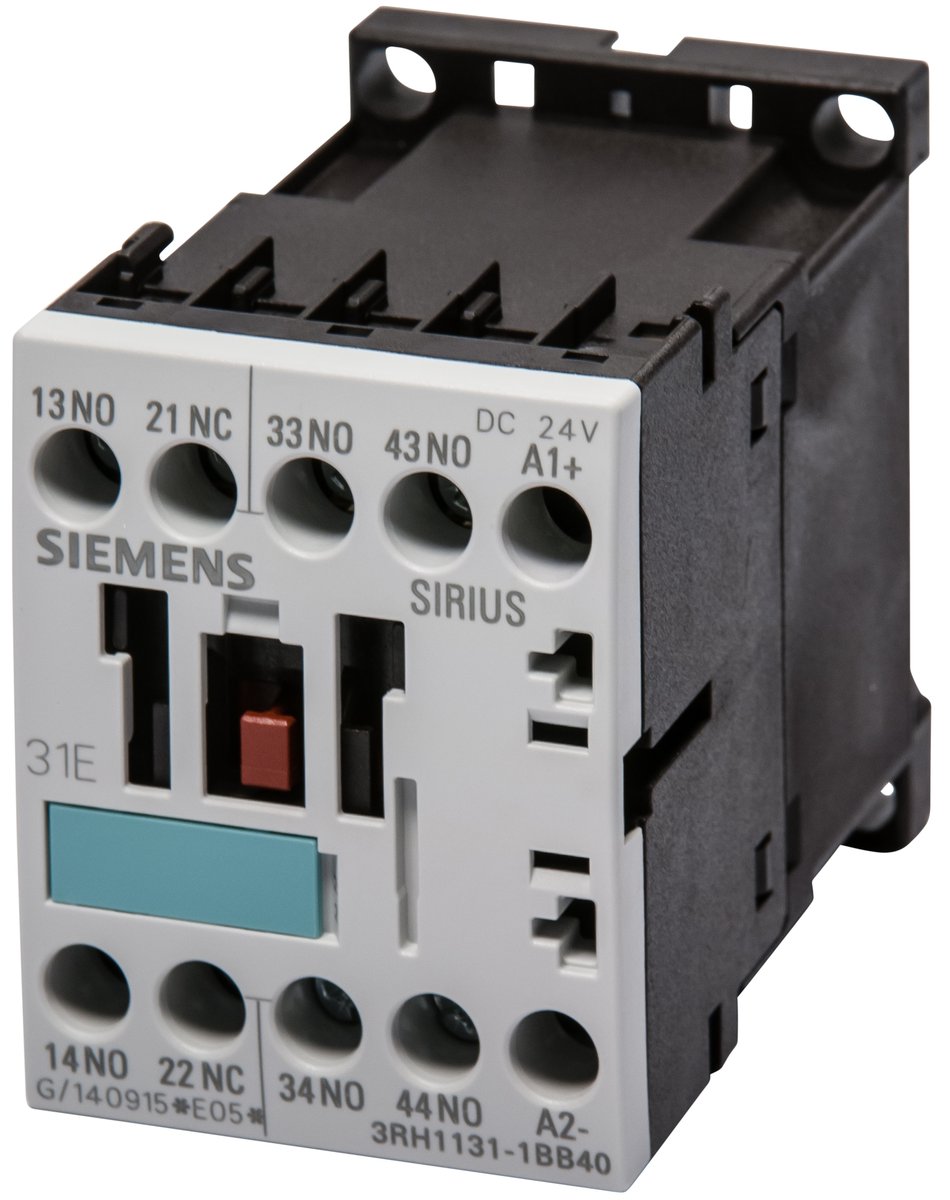 SIEMENS 3RH1131-1BB40 CONTACTOR