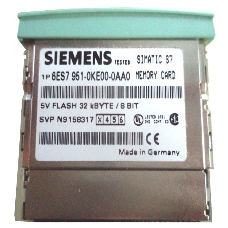 SIEMENS 6ES7951-0KE00-0AA0 MEMORY CARD