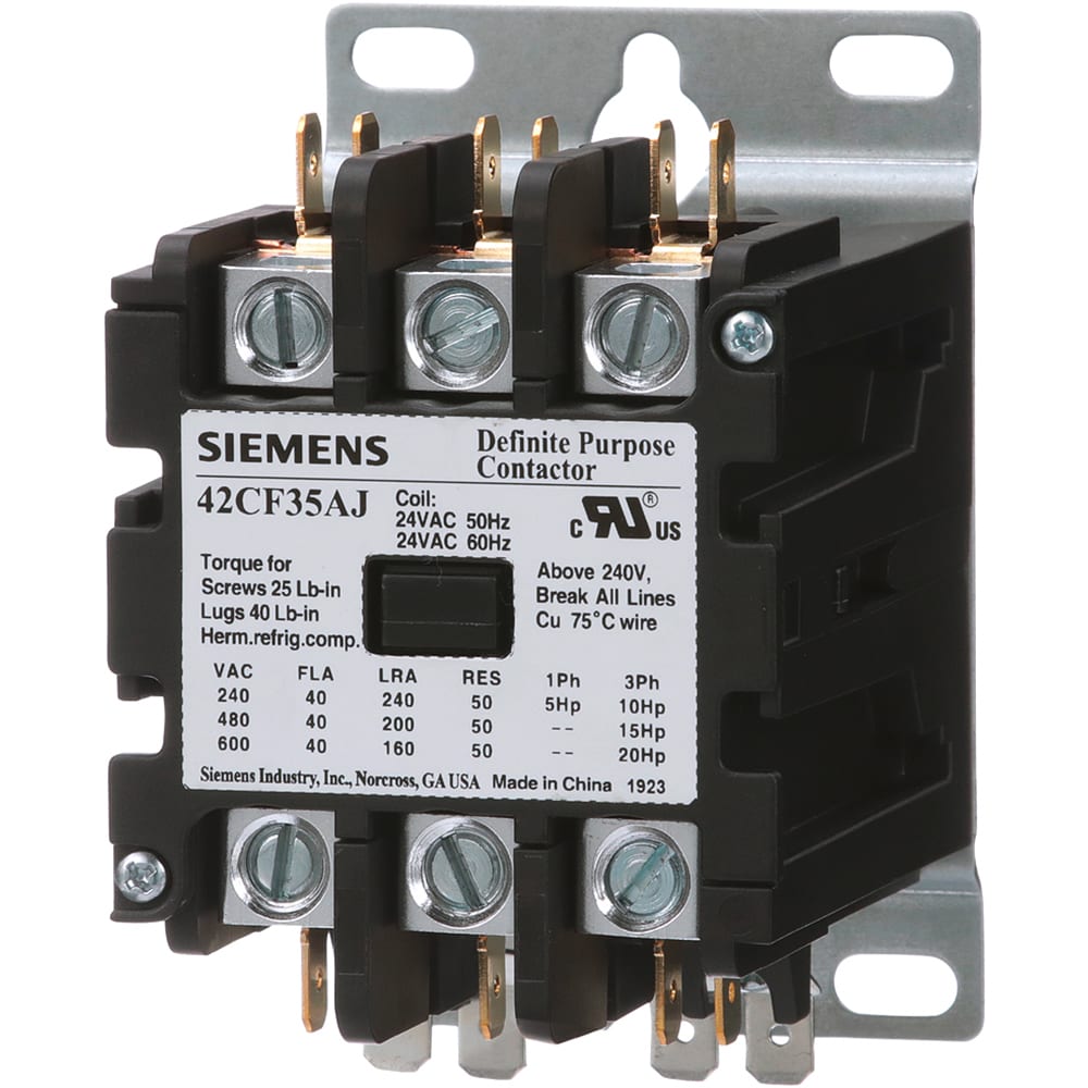 SIEMENS FURNAS ELECTRIC CO 42CF35AJ CONTACTOR