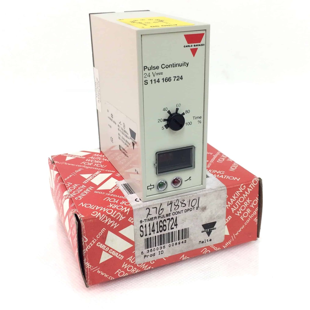 CARLO GAVAZZI S 114 156 724 TIMER PULSE CONTROL
