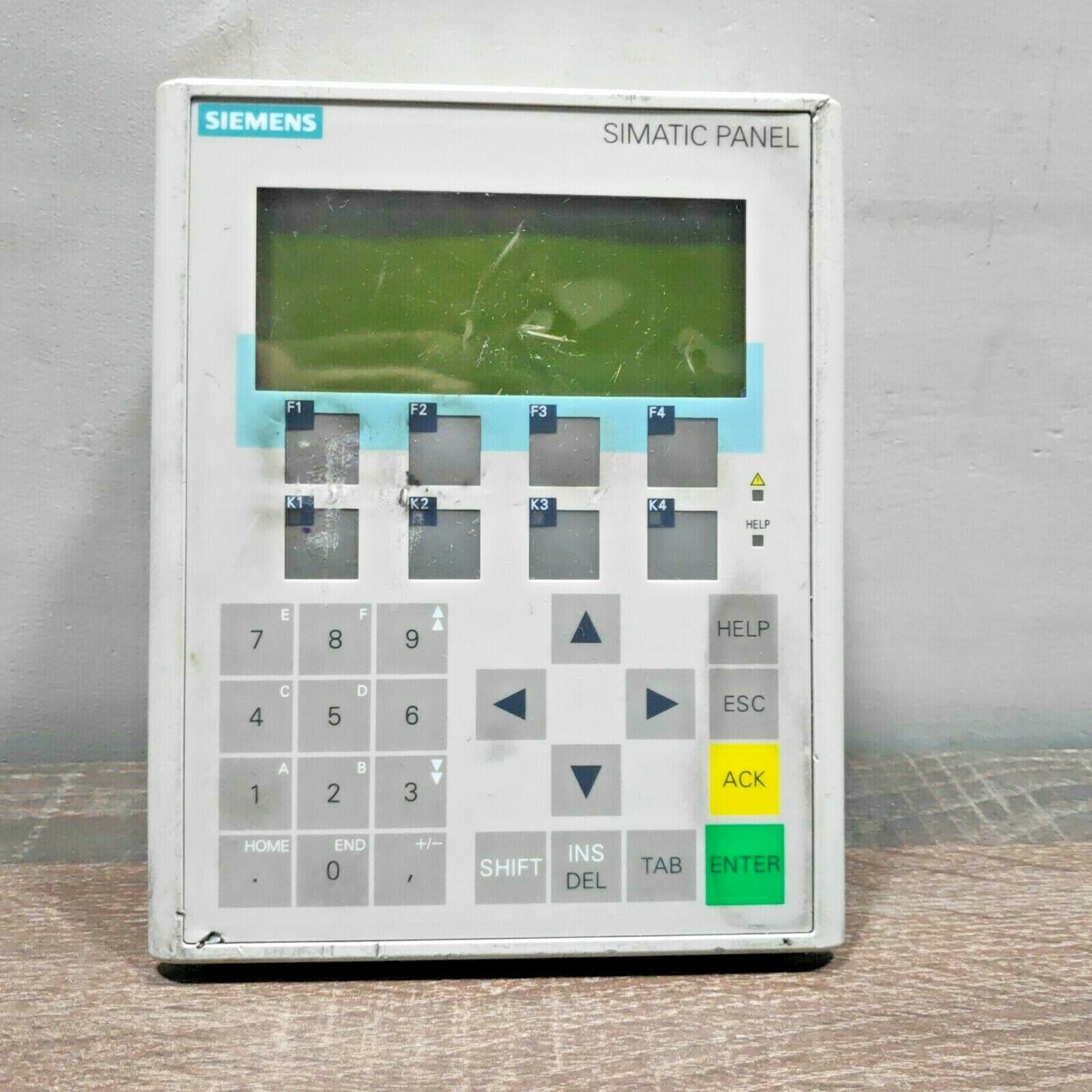 SIEMENS 6AV6641-0CA01-0AX1 OPERATOR PANEL OP77B 4.5\