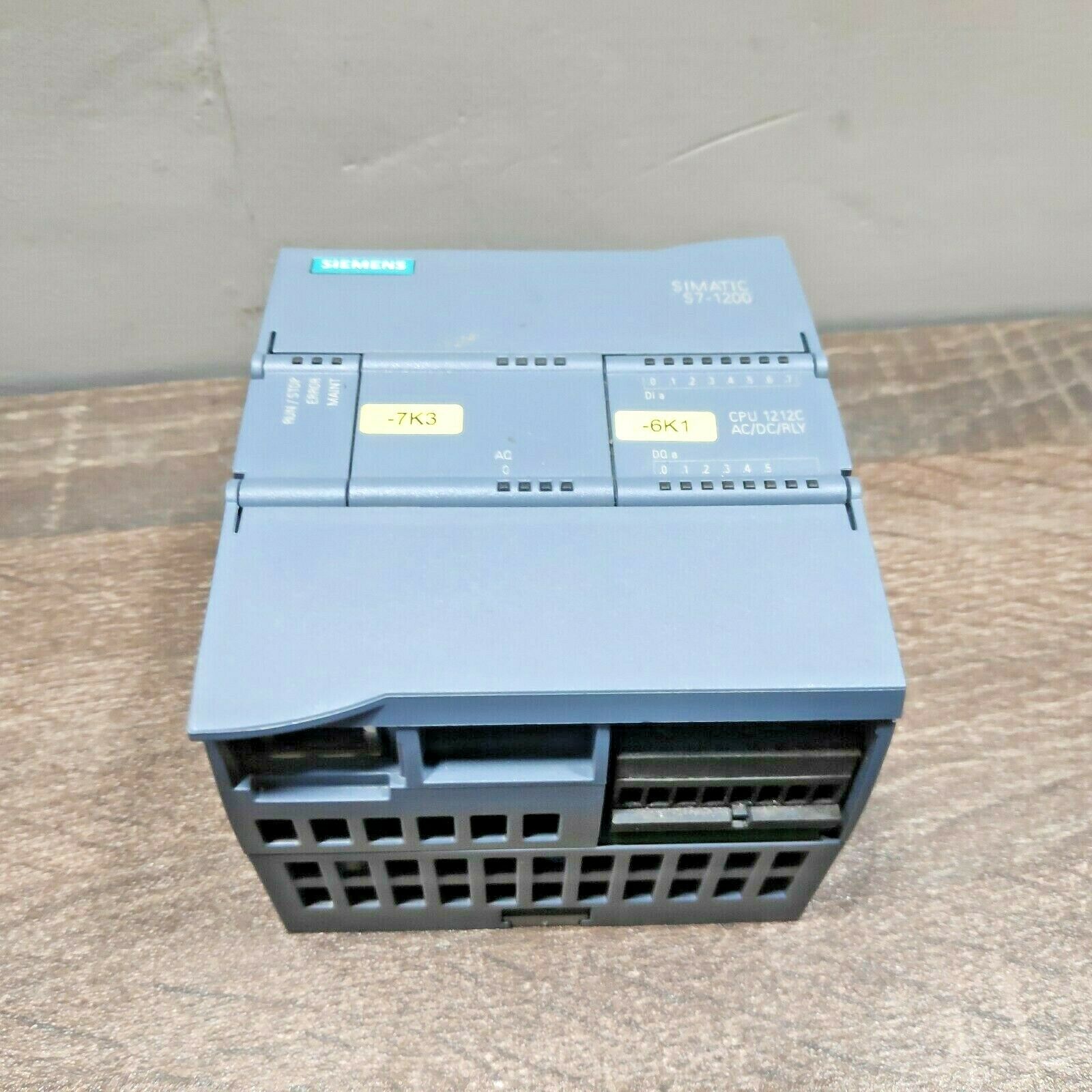 SIEMENS 6ES7212-1BE40-0XB0 SIMATIC S7-1200 CPU 1212C COMPACT PLC CPU-MODULE