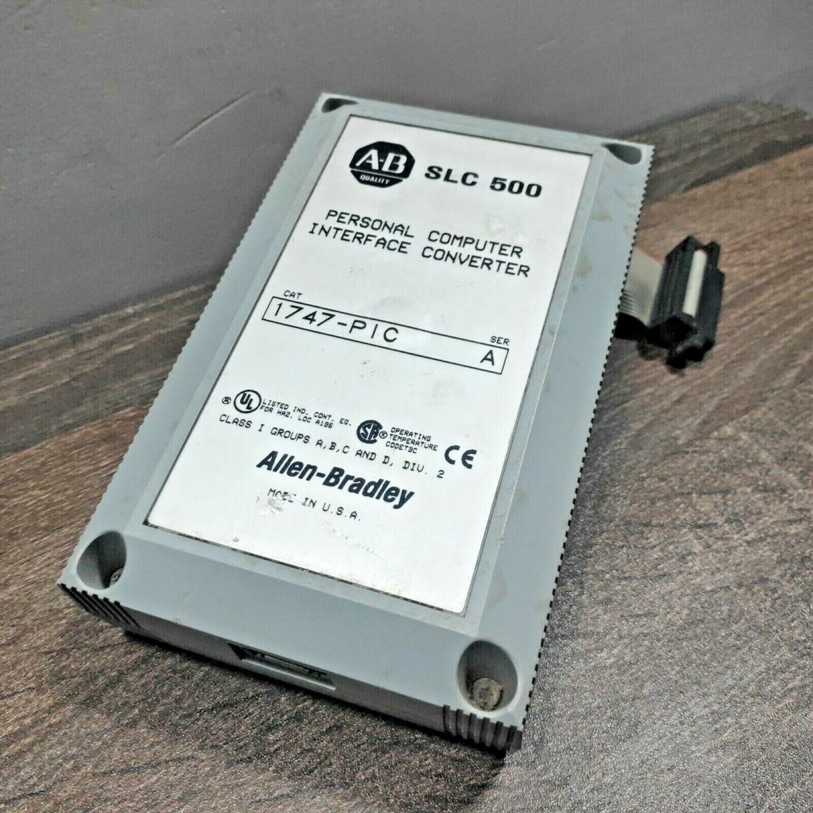 ALLEN BRADLEY 1747-PIC SER. A SLC500 INTERFACE CONVERTER