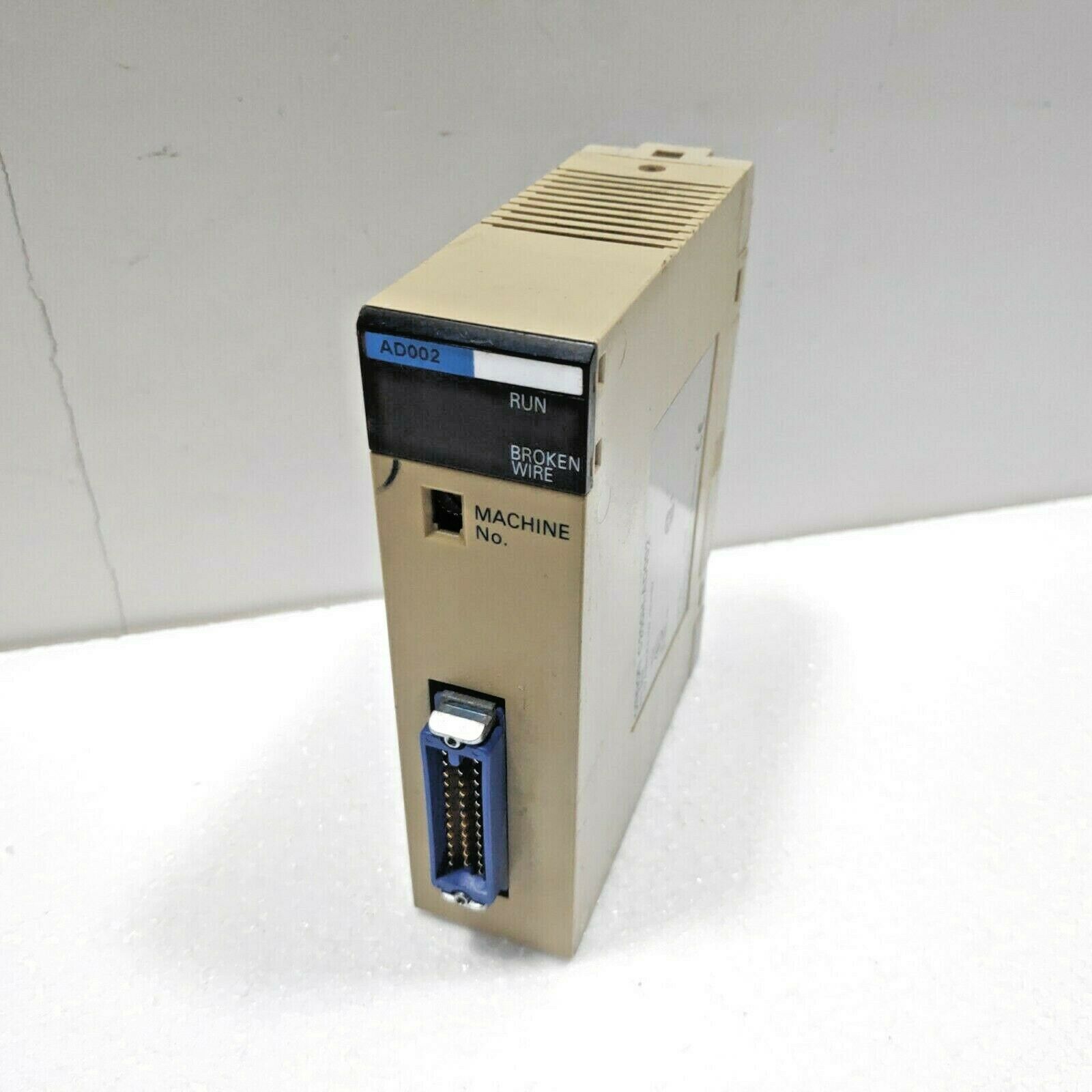OMRON C200H-AD002 C200HAD002 ANALOG INPUT 1/5 V 4/20 MA 8 POINTS SYSMAC 8 CHANNEL ANALOGUE INPUT MODULE 4-20 MA / 1-5 V / 0-10 V / -10 TO +10 V