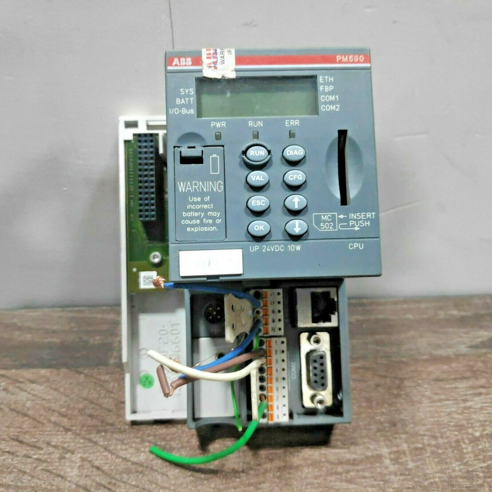 ABB 1SAP150000R0170 PM590-ETH CPU WITH 1SAP111100R0270 TB511-ETH TERMINAL BASE