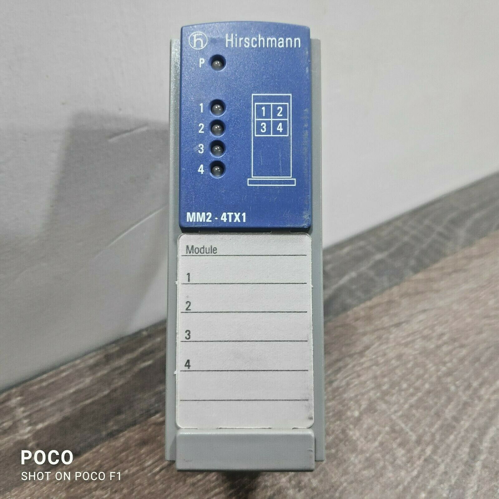 HIRSCHMANN MM2-4TX1 MICE MEDIA MODULE