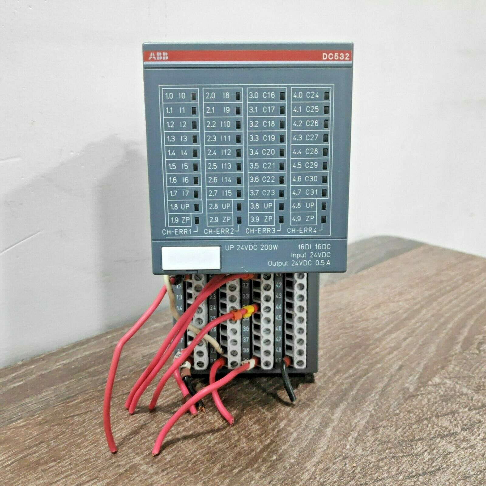 ABB 1SAP240100R0001 DC532 DIGITAL INPUT MODULE WITH 1SAP212200R0001 TU515 TERMINAL UNIT