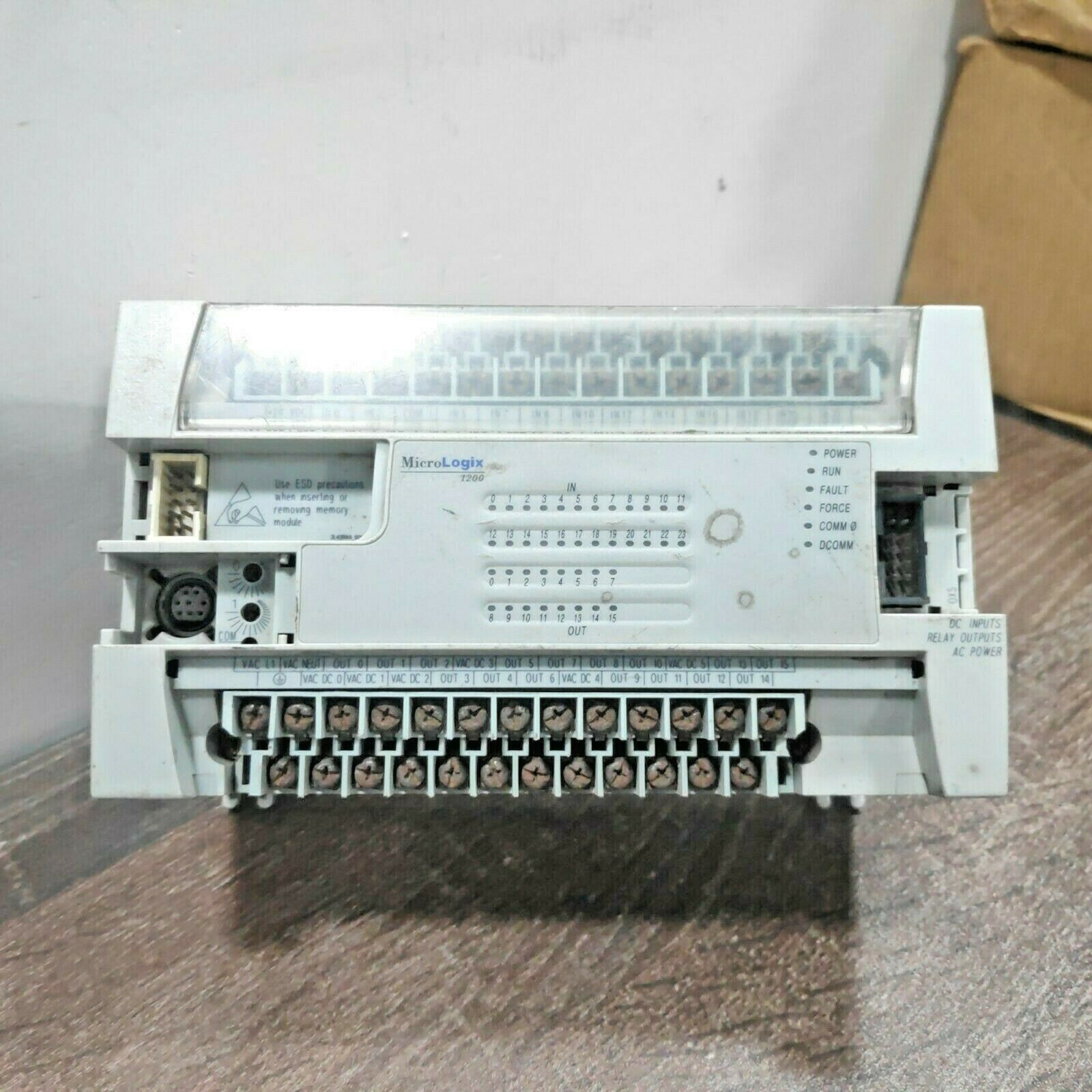 ALLEN BRADLEY 1762-L40BWA SER.C REV.H MICROLOGIX 1200 PLC 