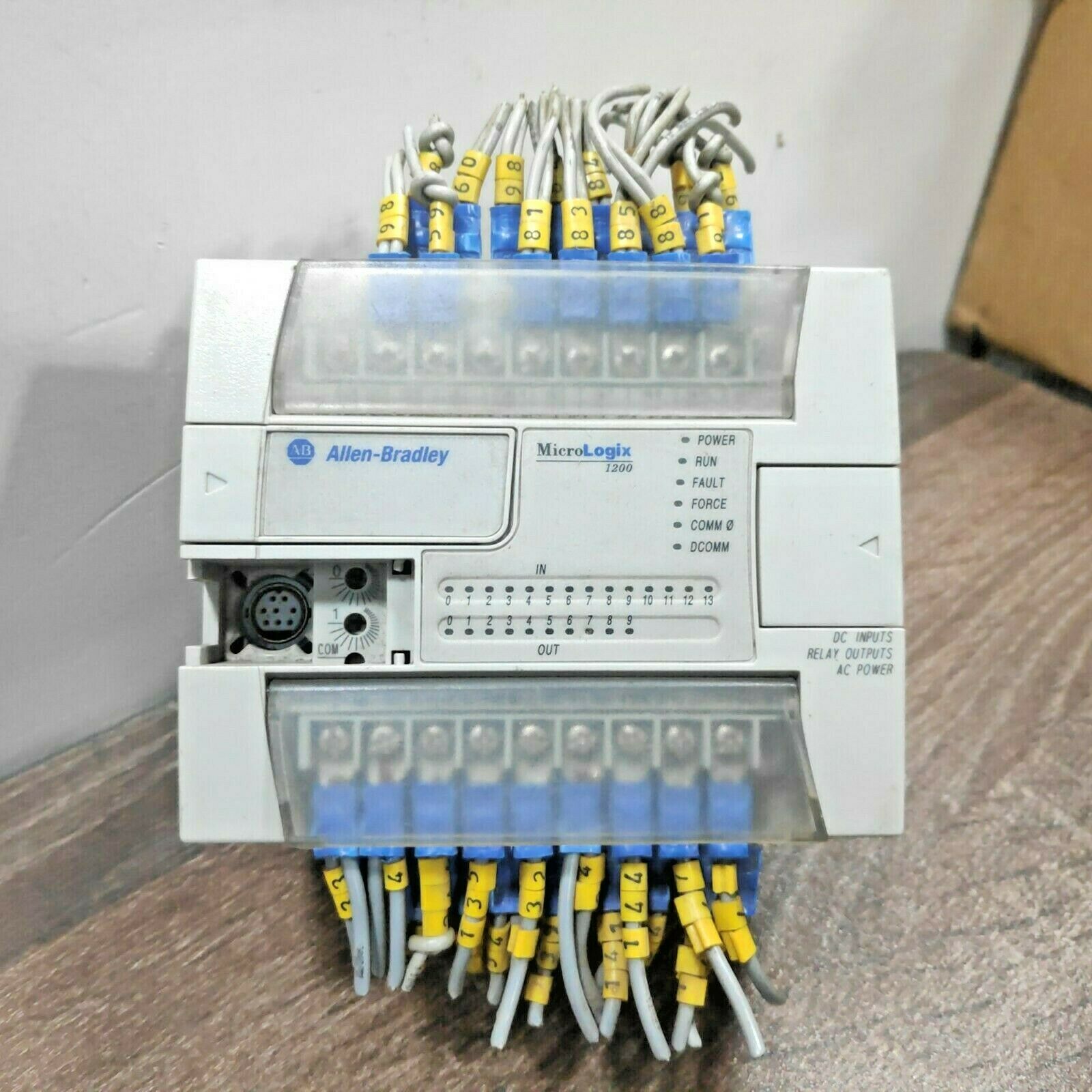 ALLEN BRADLEY 1762-L24BWA SER.C REV.H MICROLOGIX 1200 PLC