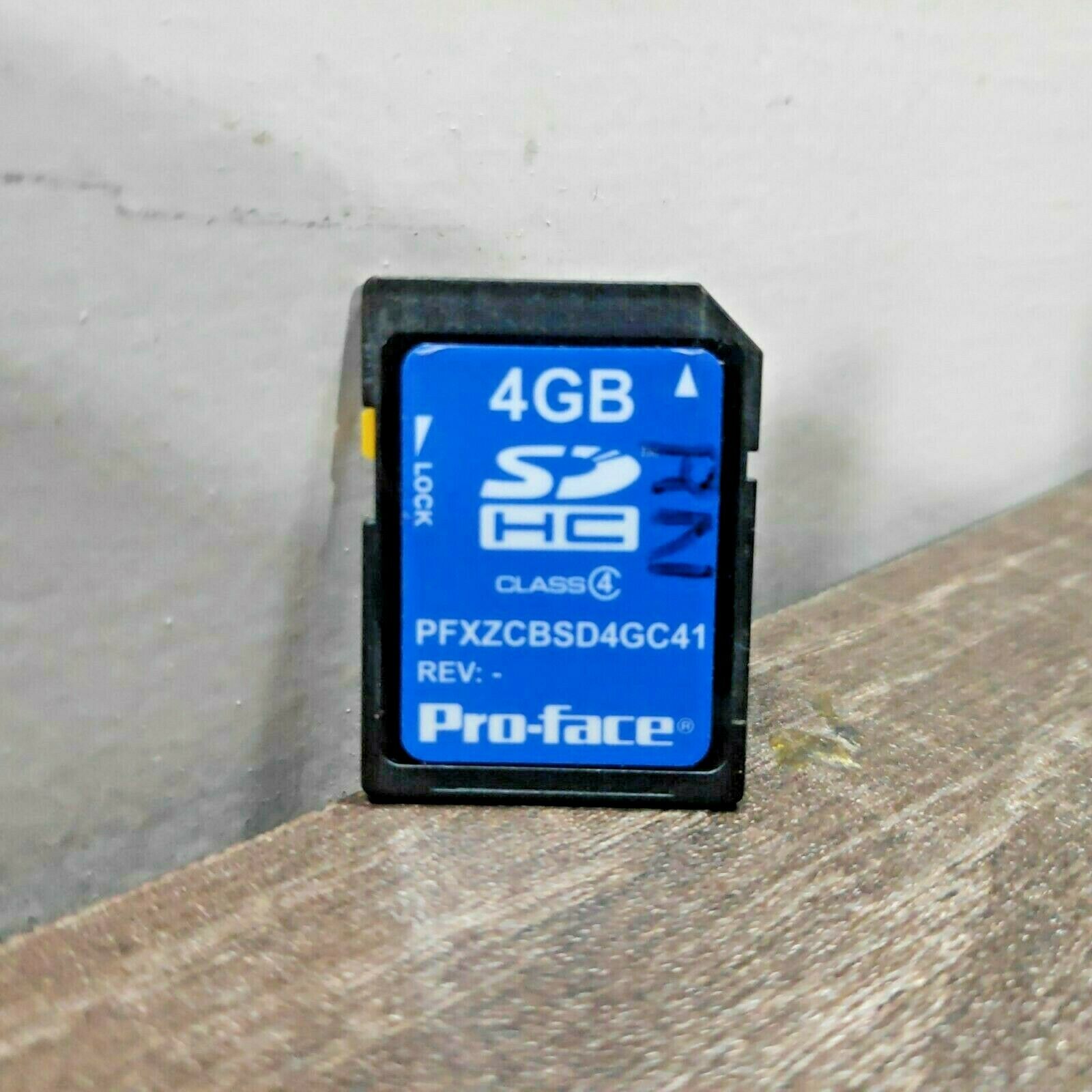 PROFACE PFXZCBSD4GC41 4GB SD CARD (CLASS 4) FOR GP4000 SERIES