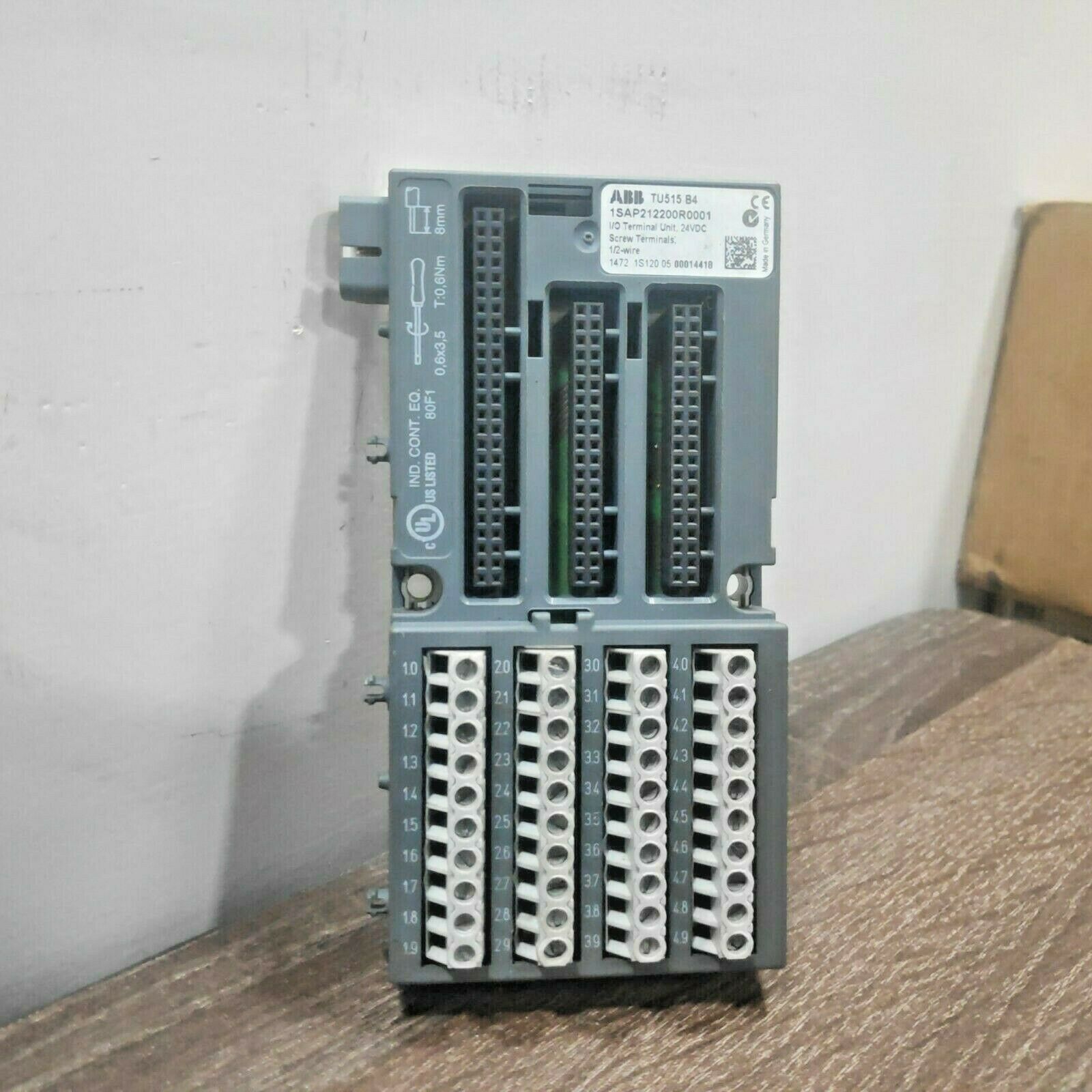 ABB 1SAP212200R0001 TU515 I/O TERMINAL UNIT