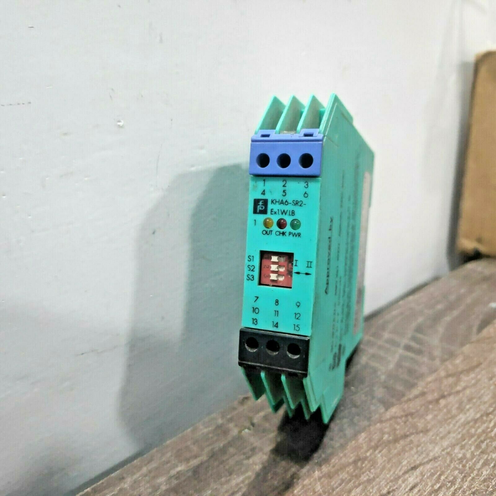 PEPPERL & FUCHS KHA6-SR2-EX1.W.LB Isolated Switch Amplifier 