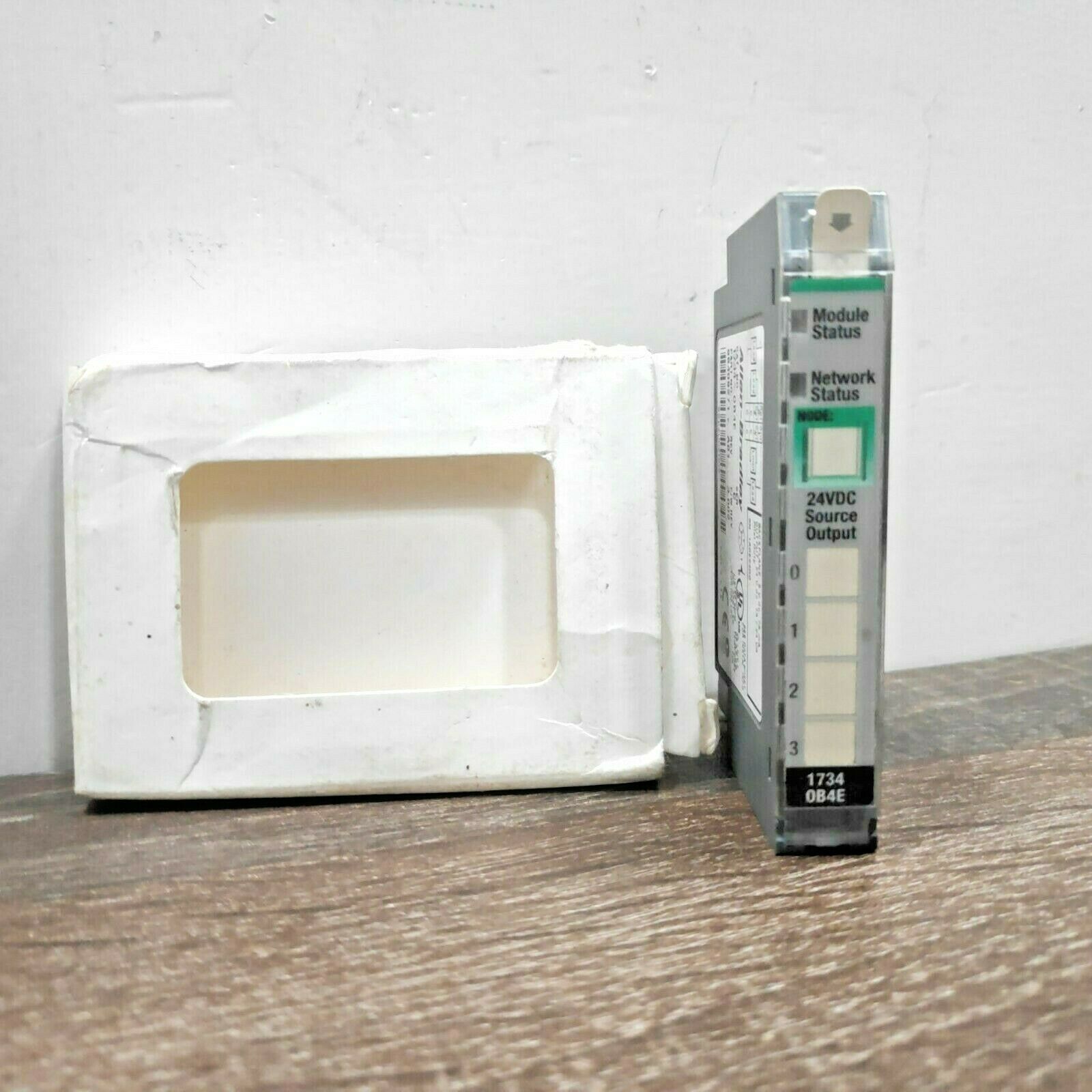 ALLEN BRADLEY 1734-OB4E SER.C REV.A01 4 CHANNEL DIGITAL OUTPUT MODULE
