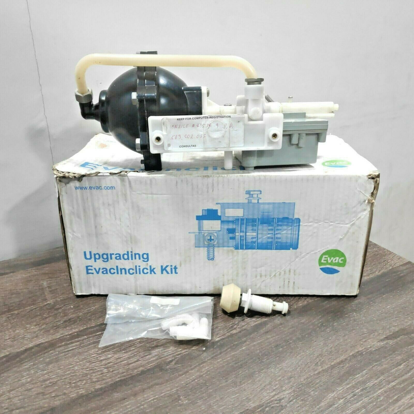 Evac Inclick 1 P/N 5350000 Vacuum Toilet System