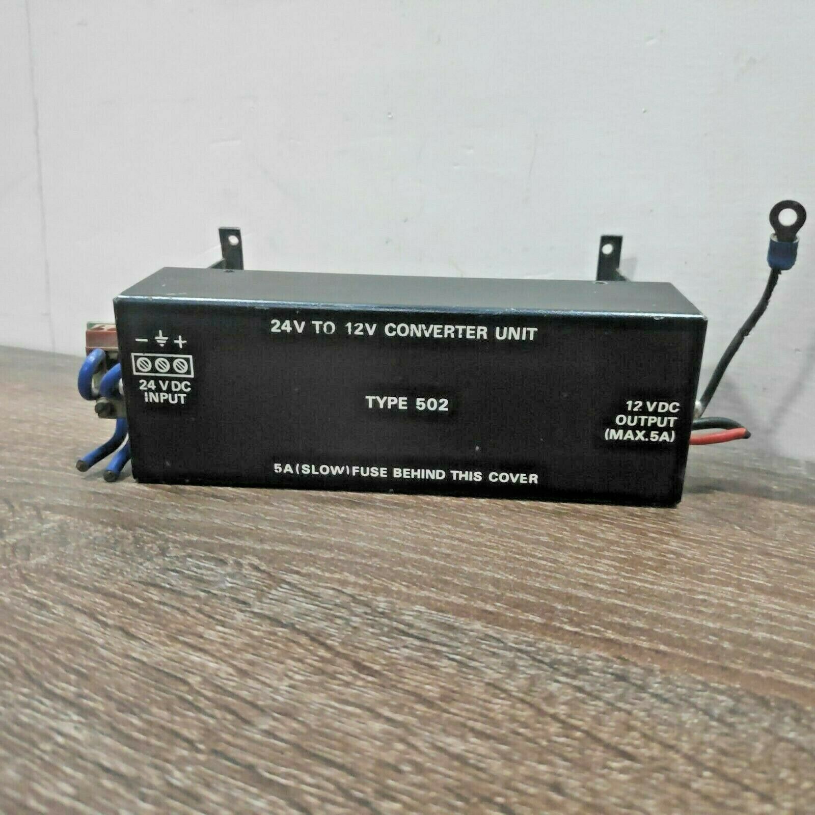 TYPE 502 24V DC TO 12V DC CONVERTER UNIT