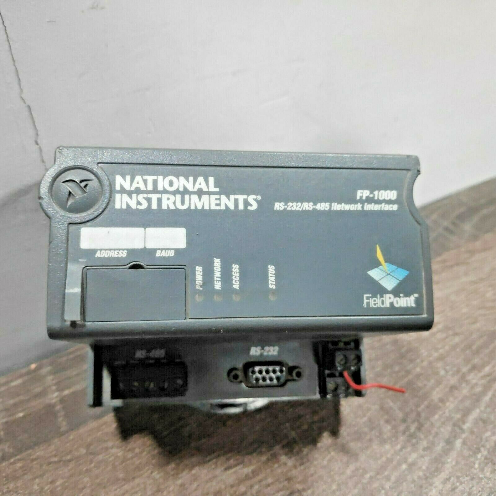 NATIONAL INSTRUMENTS FP-1000 NETWORK INTERFACE MODULE