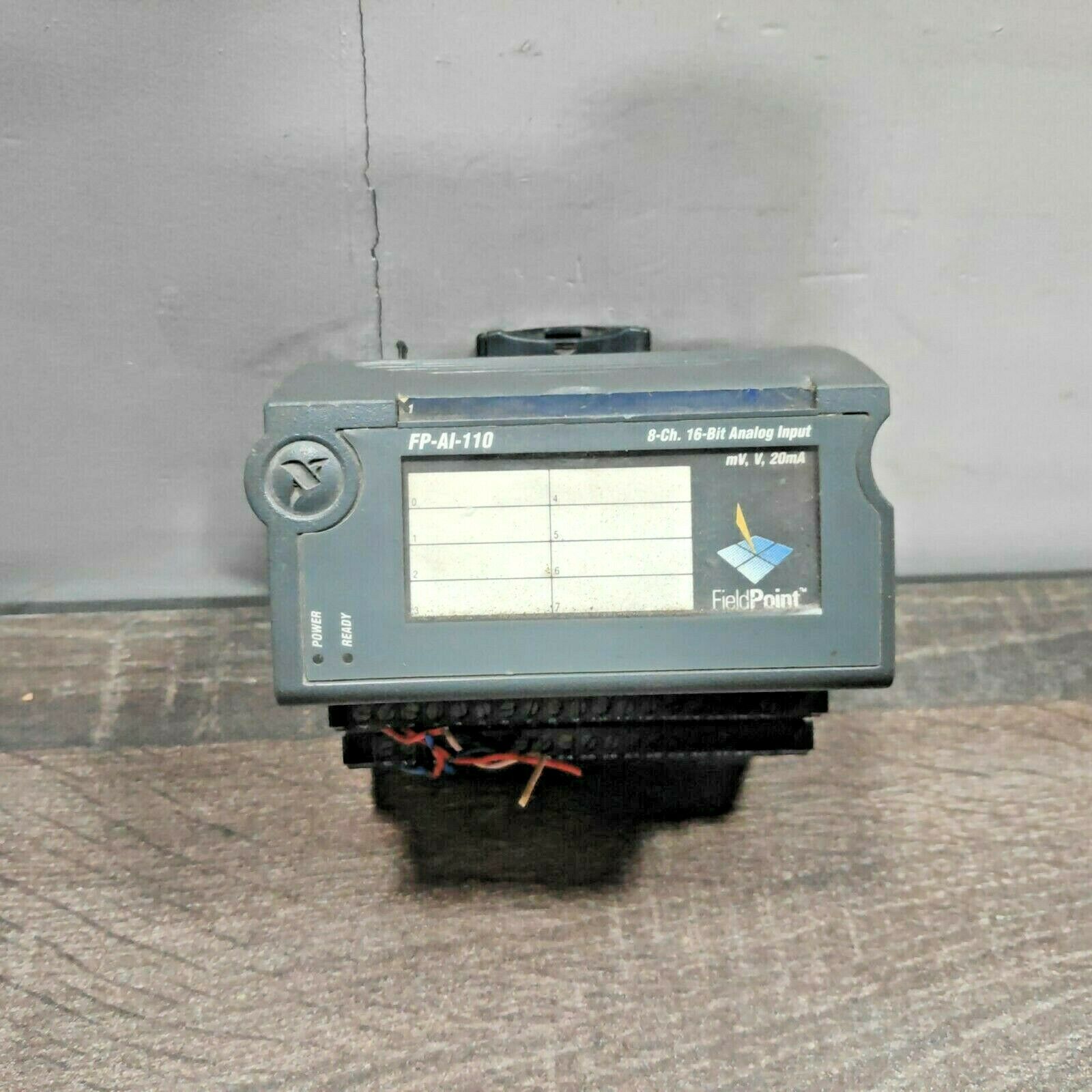 NATIONAL INSTRUMENTS FP-AI-110 8 CHANNEL ANALOG INPUT MODULE