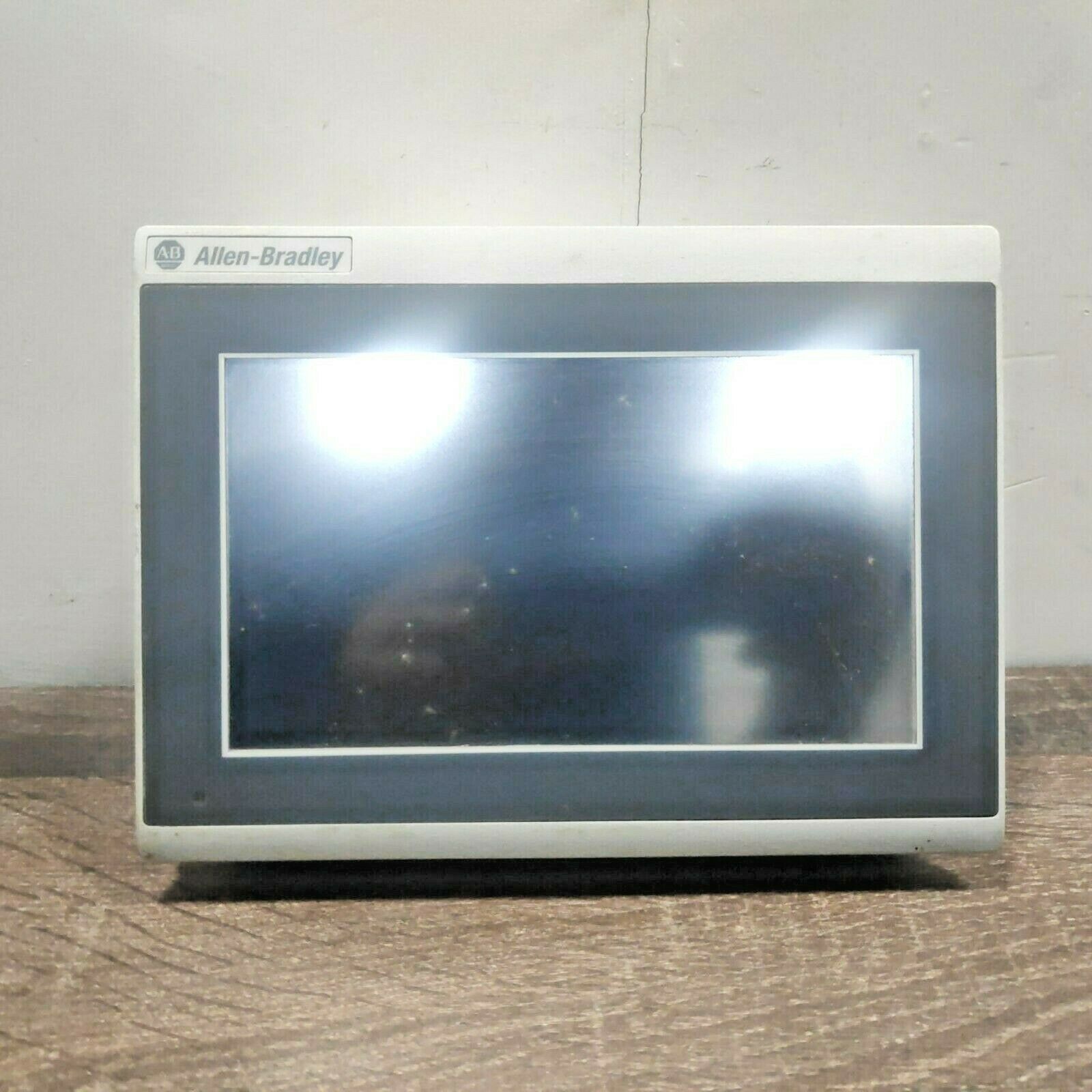 ALLEN BRADLEY 2711R-T7T SER.A PANELVIEW 800 7INCH TOUCH SCREEN TFT HMI TERMINAL