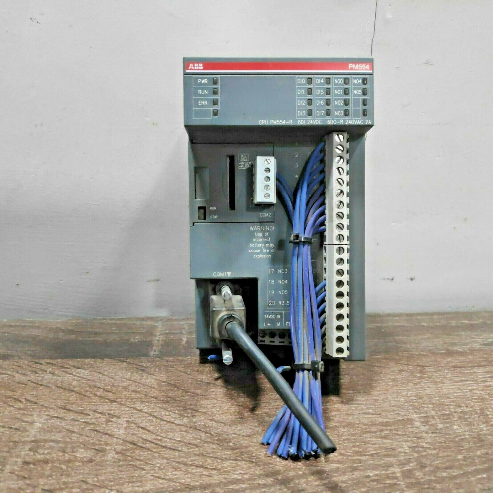 ABB 1TNE968900R0200 PM554-R A3 PROGRAMMABLE LOGIC CONTROLLER