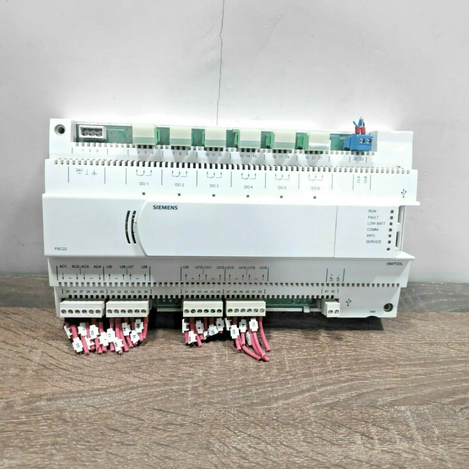 SIEMENS PXC22.D COMMUNICATION MODULE I/O BACNET CONTROL