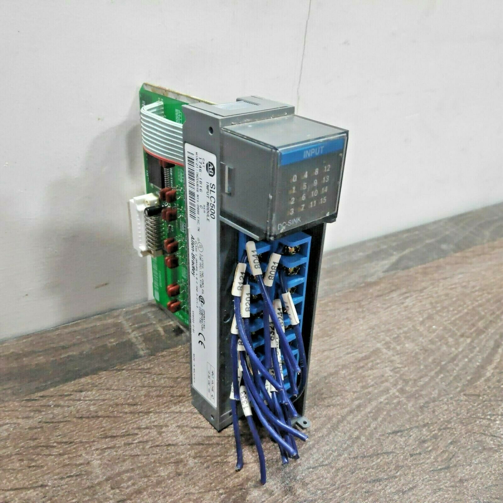 ALLEN BRADLEY 1746-IB16 SER.C DIGITAL INPUT MODULE