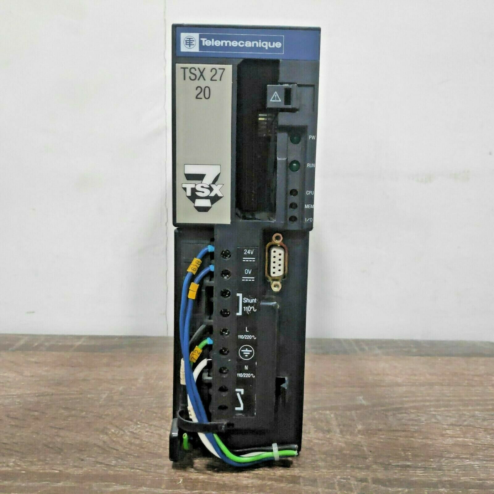 TELEMECANIQUE TSX-2720 TSX 7 SERIES PLC CPU PROCESSOR MODULE