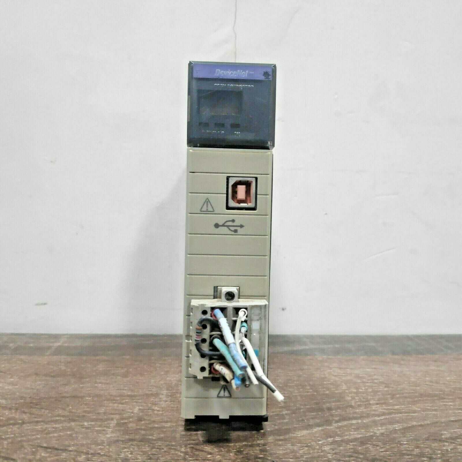 ALLEN BRADLEY 1756-DNB SER.C CONTROLLOGIX BRIDGE SCANNER MODULE