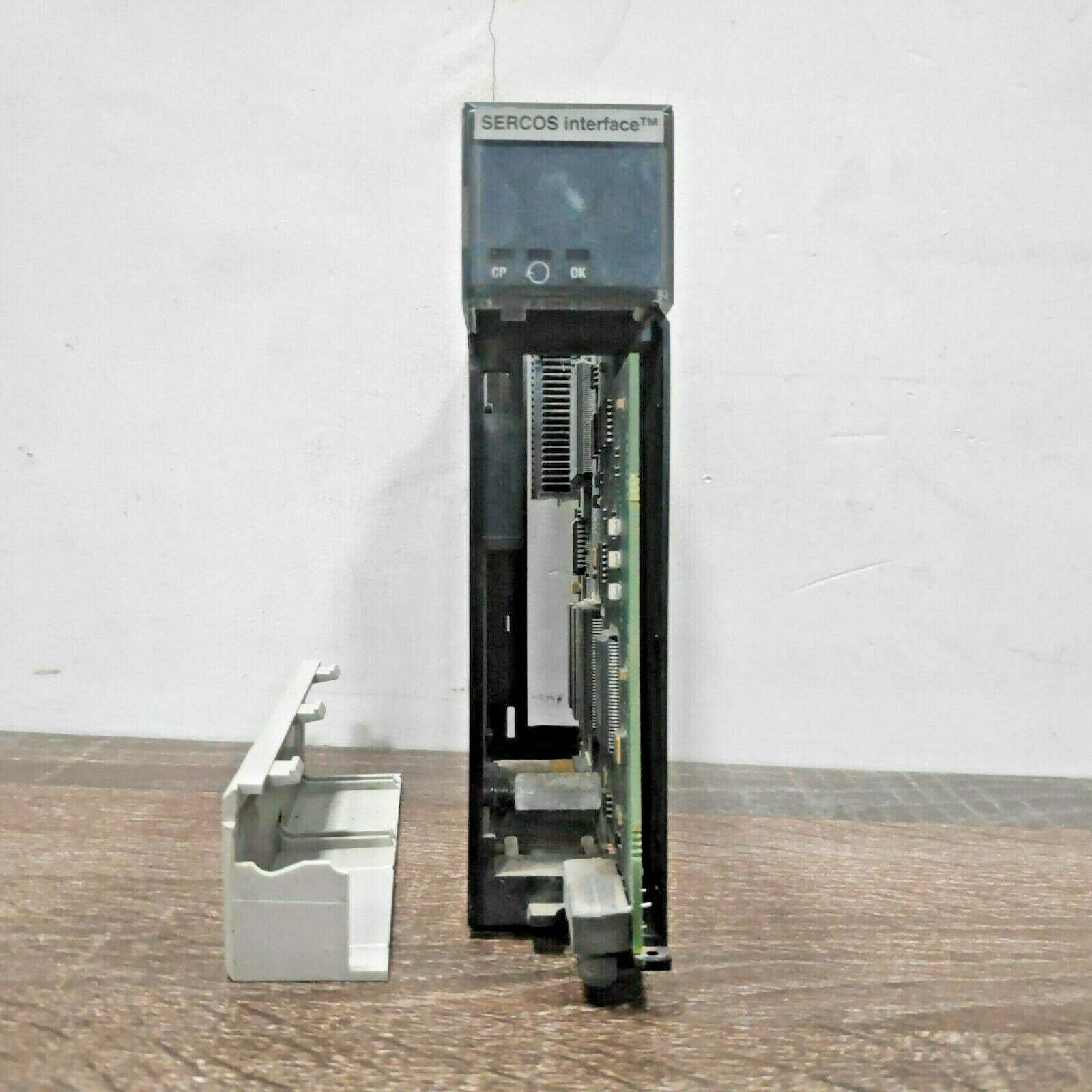ALLEN BRADLEY 1756-M16SE SER.A 16 AXIS SERCOS INTERFACE MODULE