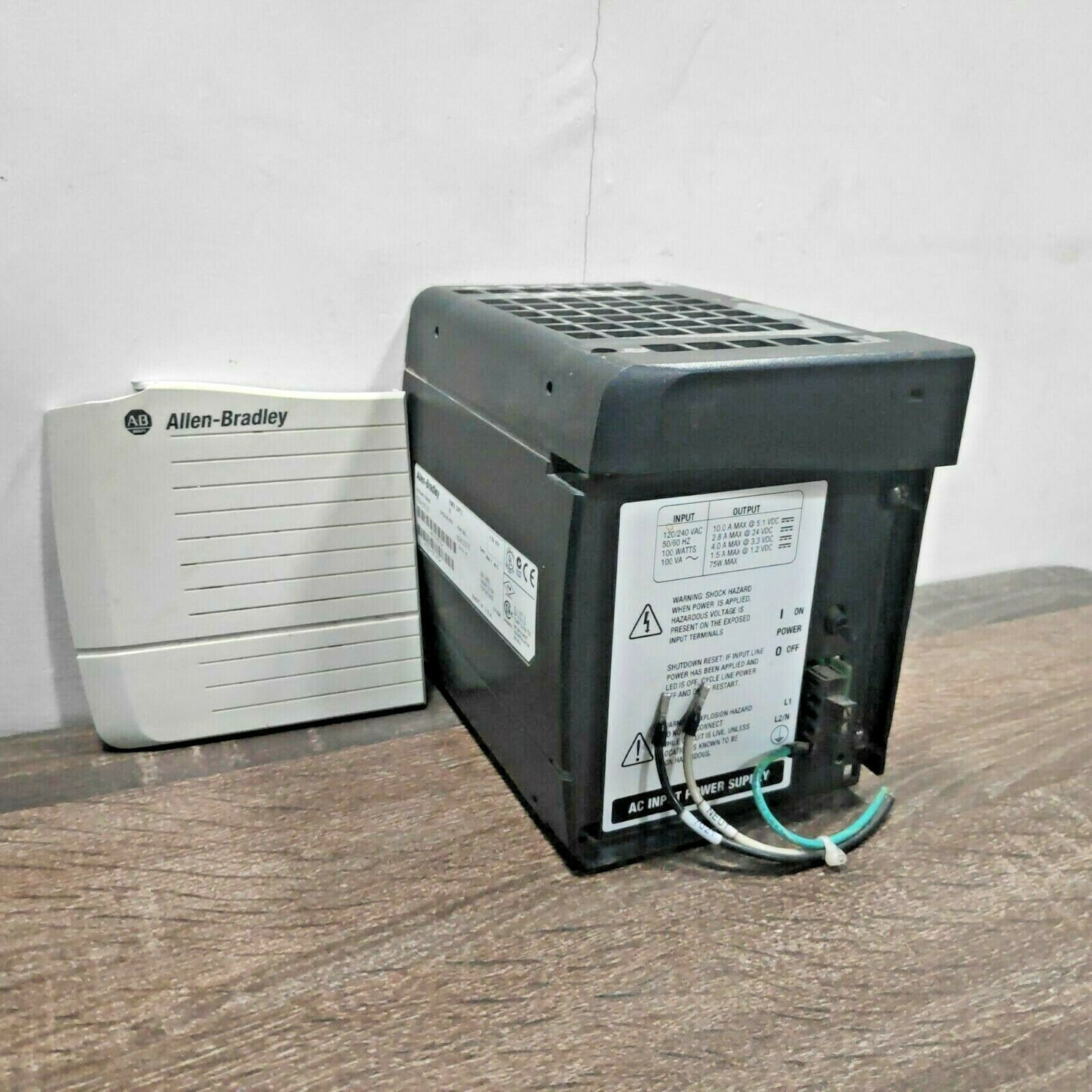ALLEN BRADLEY 1756-PA72 SER.C CONTROLLOGIX PLC POWER SUPPLY