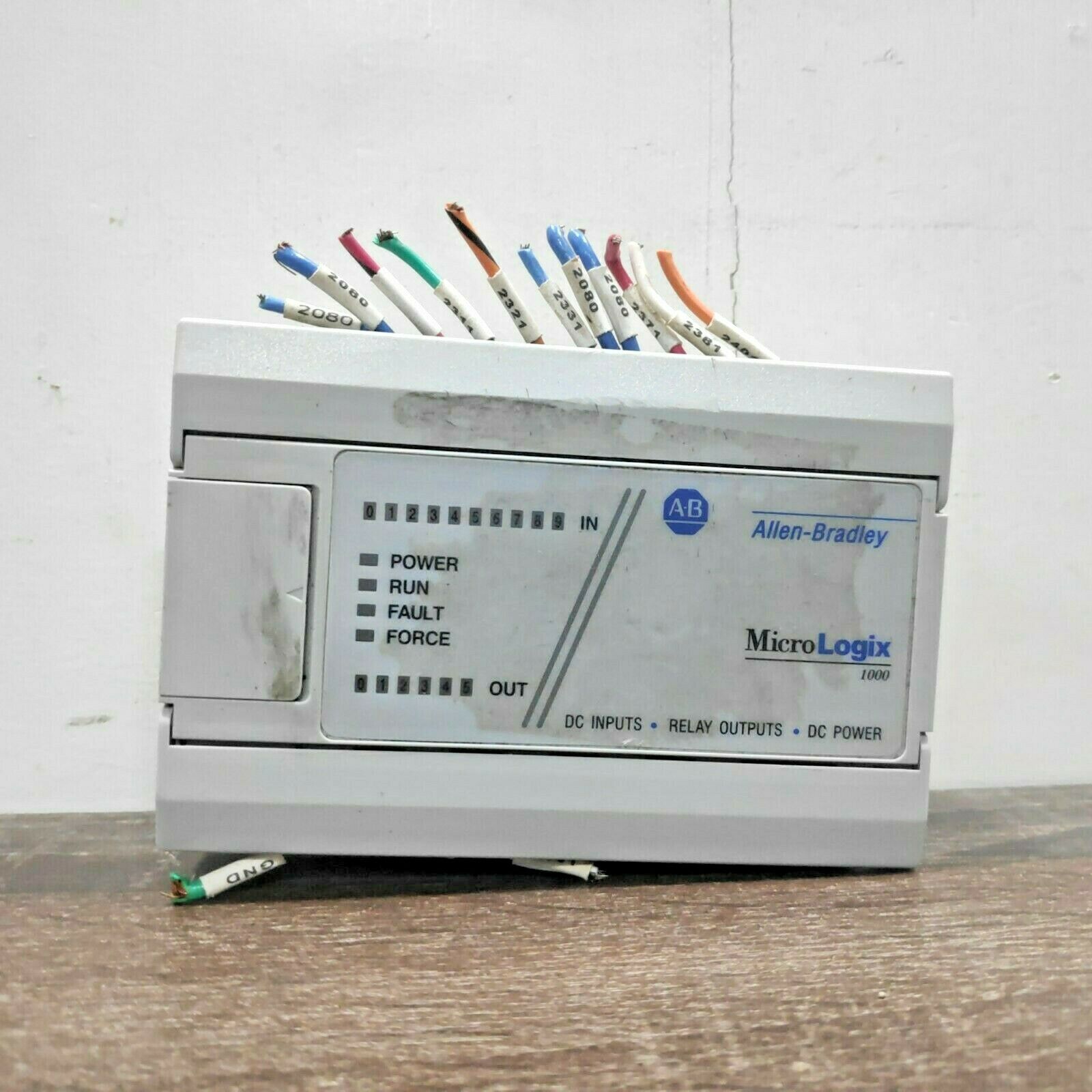 ALLEN BRADLEY 1761-L16BWB SER.E MICROLOGIX 1000 PLC MODULE