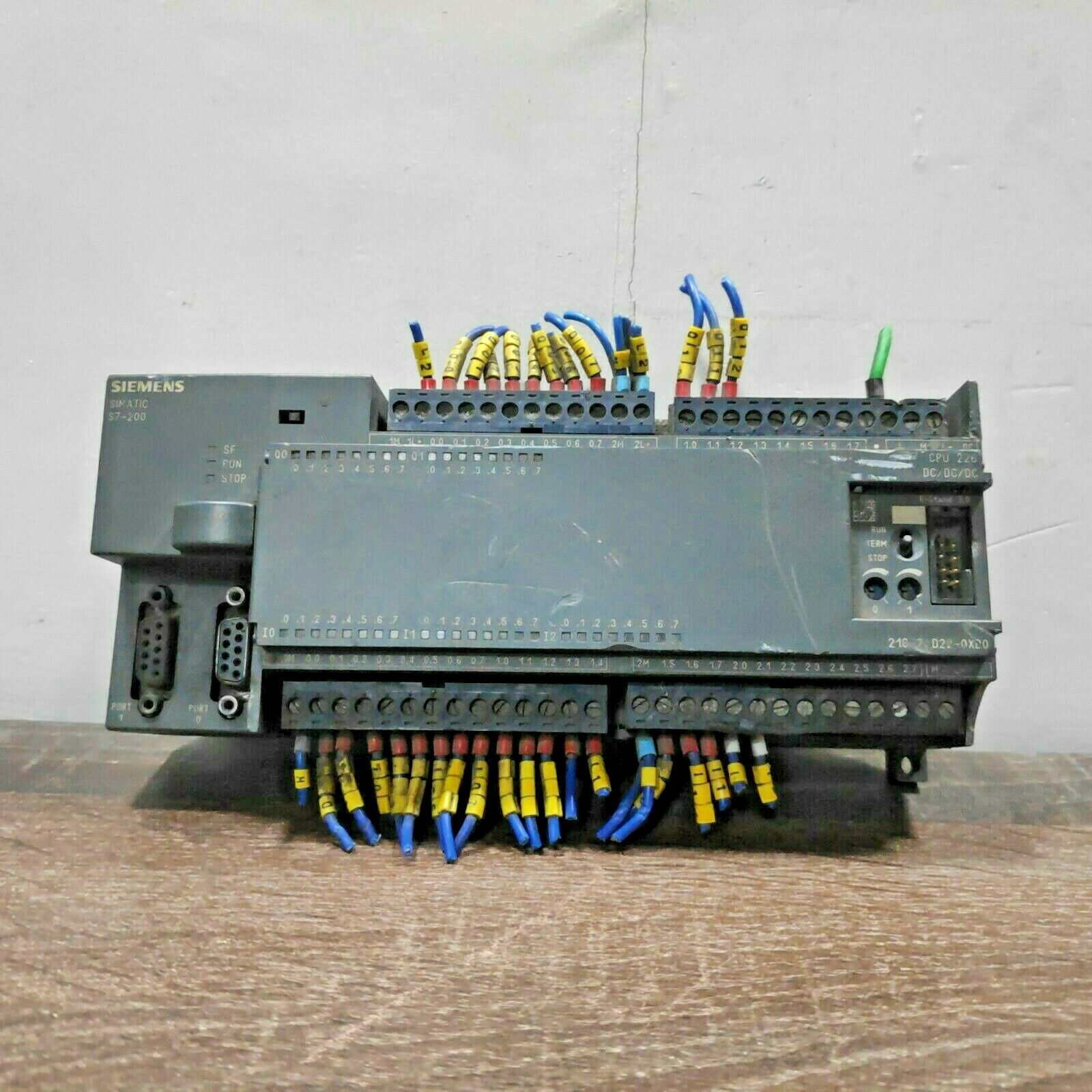SIEMENS 6ES7216-2AD22-0XB0 226 CPU MODULE PLC