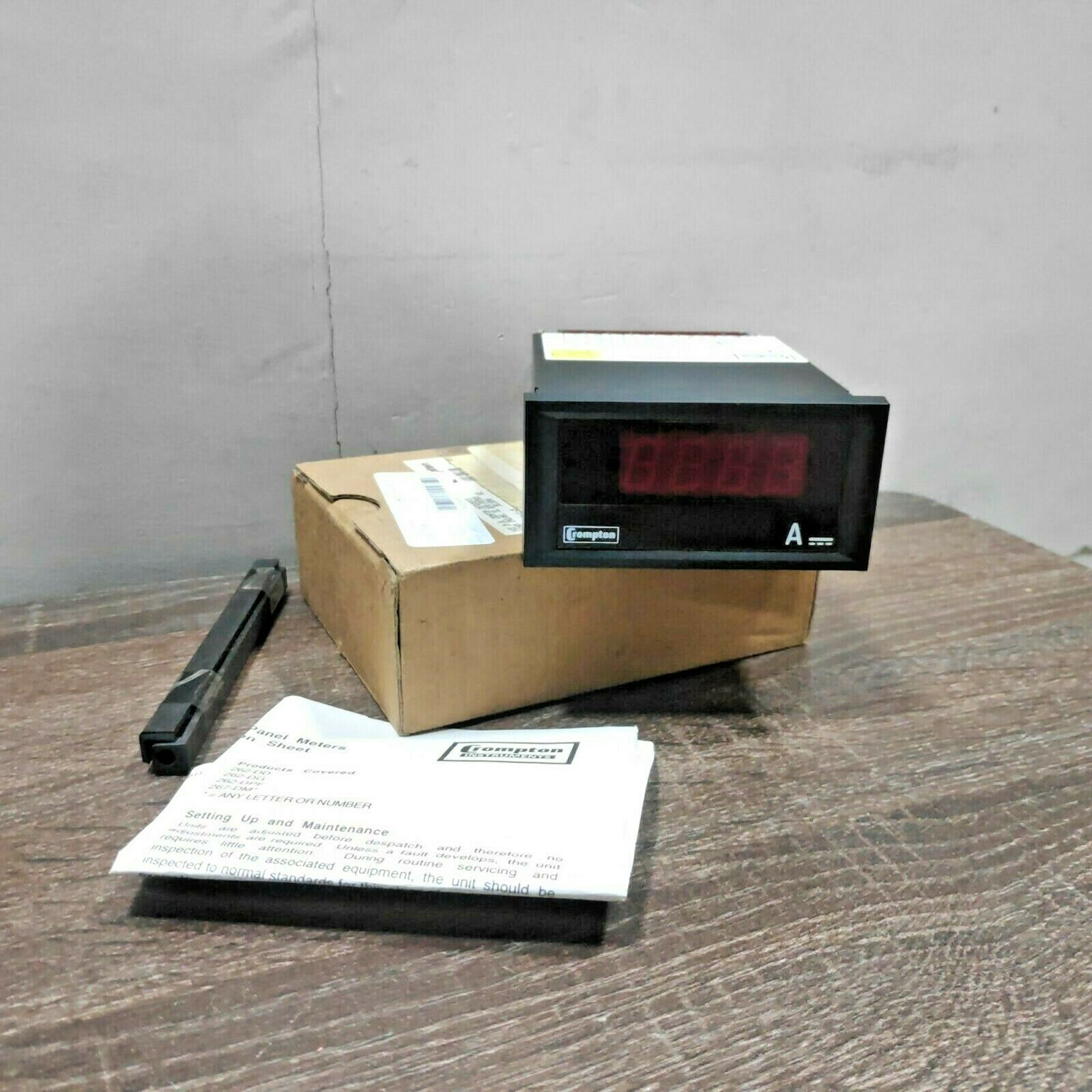 CROMPTON 262-DDAW-EJRX-BJ-03 DIGITAL PANEL METER